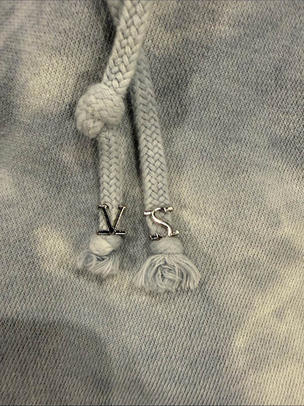 Victoria's Secret Light Blue Tie-Dye Jogger Sweatpants - Picture 3 of 6